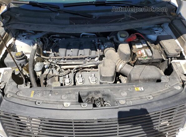 1FM5K7B81KGA48950 2019 FORD EXPLORER Белый Вид задней части салона