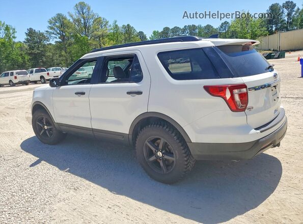 1FM5K7B81KGA48950 2019 FORD EXPLORER Белый Задняя левая четверть