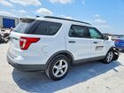2018 Ford Explorer White vin: 1FM5K7B84JGA66552