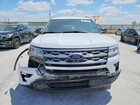 2018 Ford Explorer White vin: 1FM5K7B84JGA66552