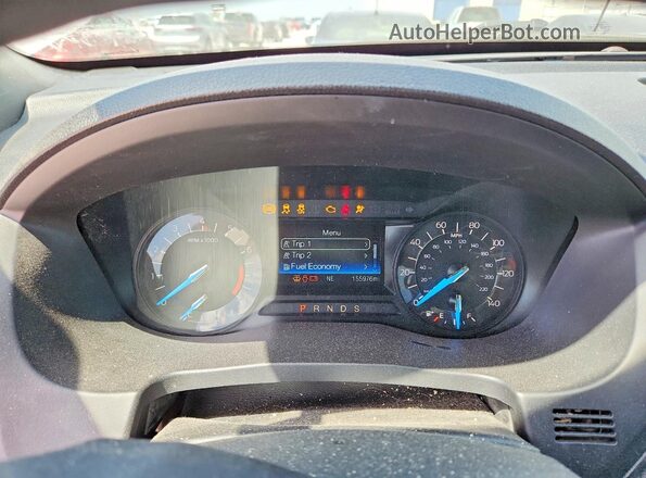 1FM5K7B84JGA66552 2018 FORD EXPLORER White Widok zestawu wskaźników