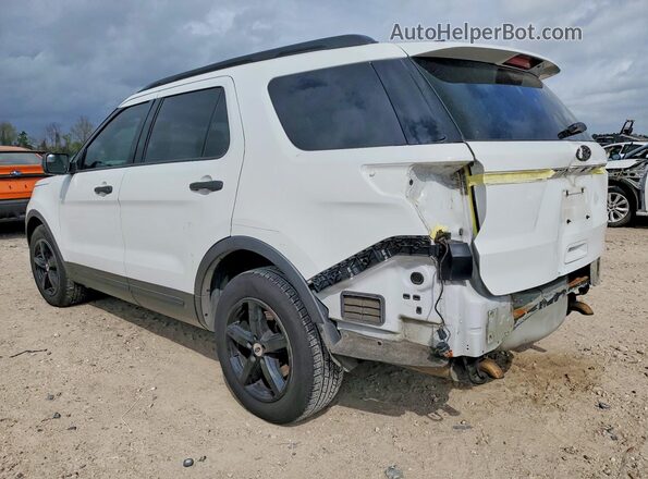 1FM5K7B84JGC69232 2018 FORD EXPLORER White უკანა მარცხენა