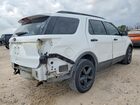 2018 Ford Explorer White vin: 1FM5K7B84JGC69232