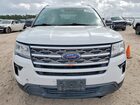 2018 Ford Explorer White vin: 1FM5K7B84JGC69232