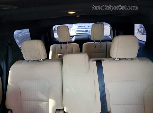 1FM5K7B86GGC82265 2016 FORD EXPLORER Синий Вид задних сидений