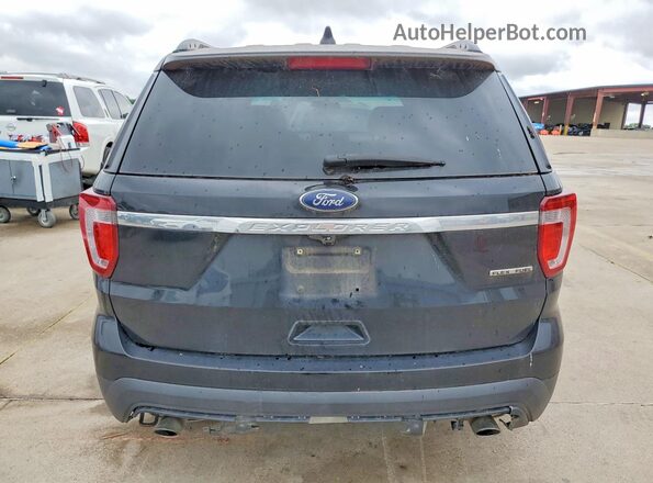 1FM5K7B87GGD04502 2016 FORD EXPLORER Черный Вид сзади