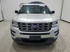 2016 Ford Explorer Silver vin: 1FM5K7BH9GGA27853 Damage: Hood, Chipped, 2