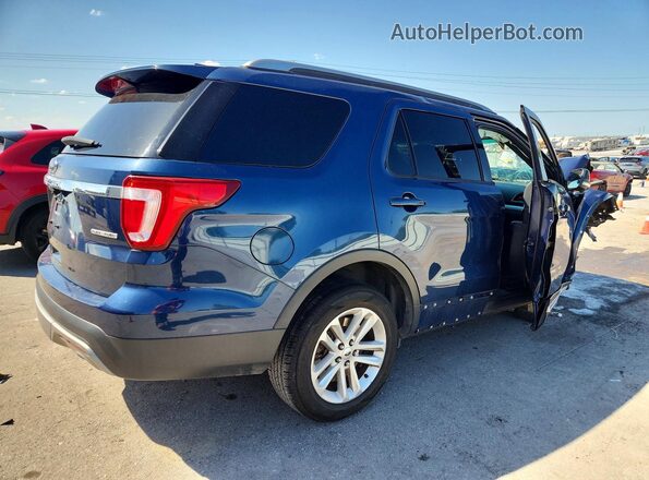 1FM5K7D80GGA17578 2016 FORD EXPLORER Синий Задняя правая четверть
