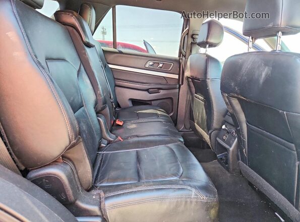 1FM5K7D80GGA17578 2016 FORD EXPLORER Синий Вид задней части салона