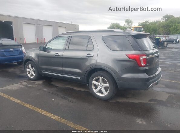 1FM5K7D80GGD03057 2016 FORD EXPLORER Серый Задняя левая четверть