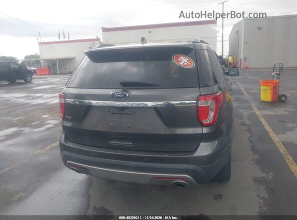 1FM5K7D80GGD03057 2016 FORD EXPLORER Серый 