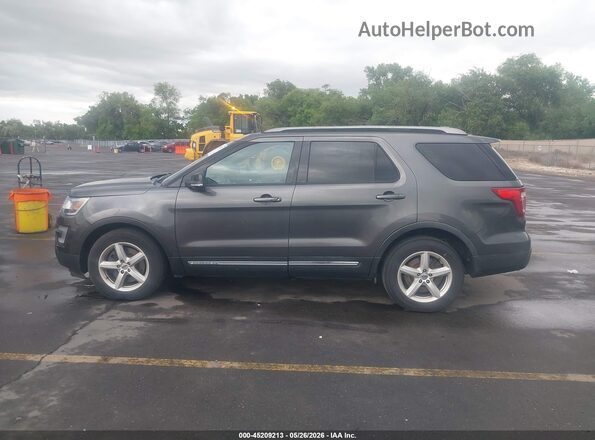 1FM5K7D80GGD03057 2016 FORD EXPLORER Серый Панорамный вид салона 360°