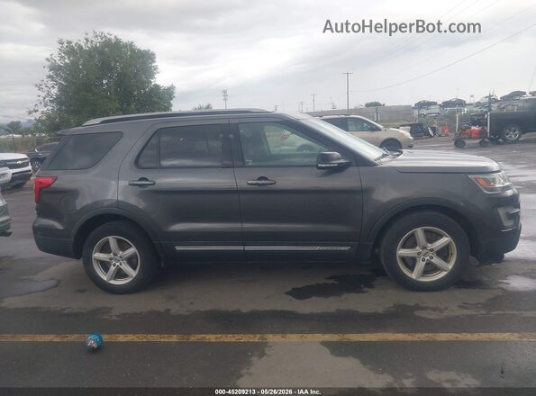 1FM5K7D80GGD03057 2016 FORD EXPLORER Серый Вид задней части салона