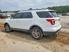 2017 Ford Explorer Xlt White vin: 1FM5K7D80HGD95921