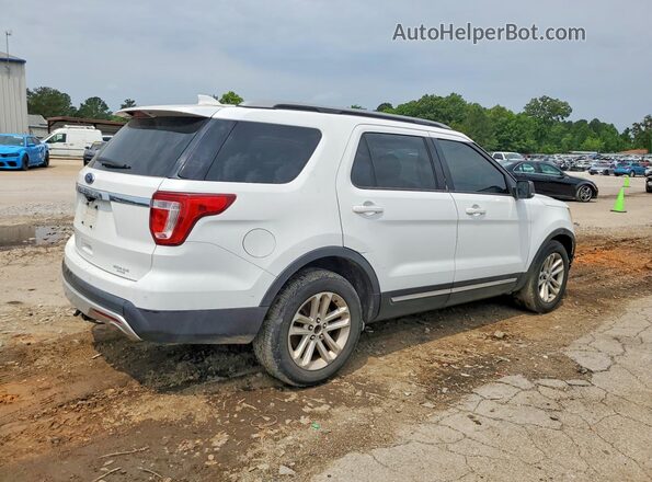 1FM5K7D80HGD95921 2017 FORD EXPLORER White Tył prawy