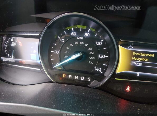 1FM5K7D81GGC54290 2016 FORD EXPLORER Серый Вид задних сидений