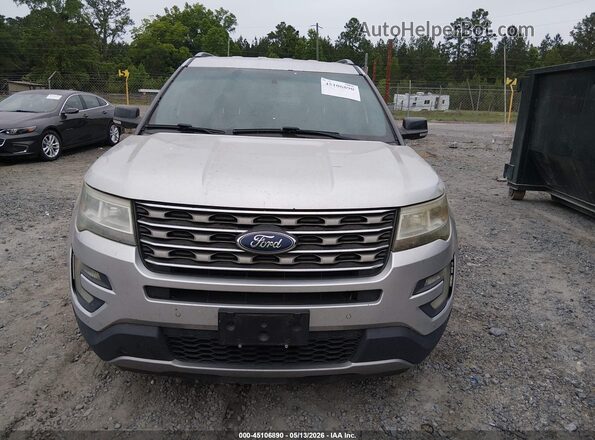 1FM5K7D81GGC54290 2016 FORD EXPLORER Серый Вид задней части салона