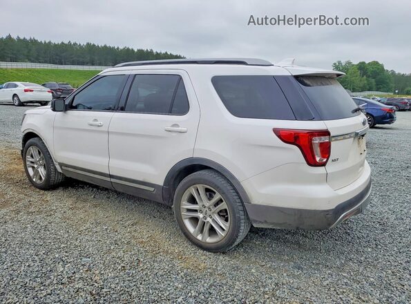 1FM5K7D81HGC76047 2017 FORD EXPLORER White Tył lewy