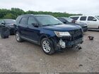 2017 Ford Explorer Xlt Blue vin: 1FM5K7D81HGE21068