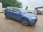 2018 Ford Explorer Xlt Синий vin: 1FM5K7D81JGA40312