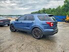 2018 Ford Explorer Xlt Синий vin: 1FM5K7D81JGA40312