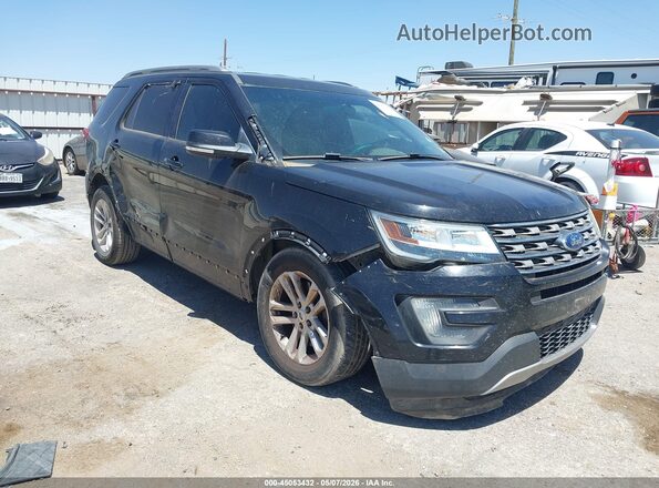 1FM5K7D82GGA96249 2016 FORD FORD EXPLORER Черный Передняя правая четверть
