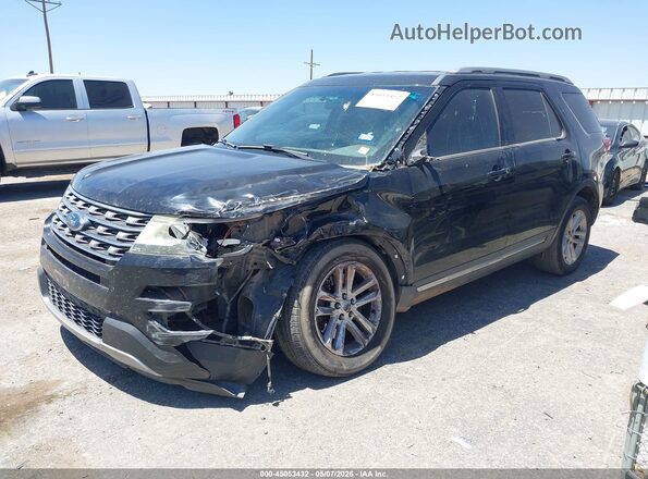 1FM5K7D82GGA96249 2016 FORD FORD EXPLORER Черный Передняя левая четверть