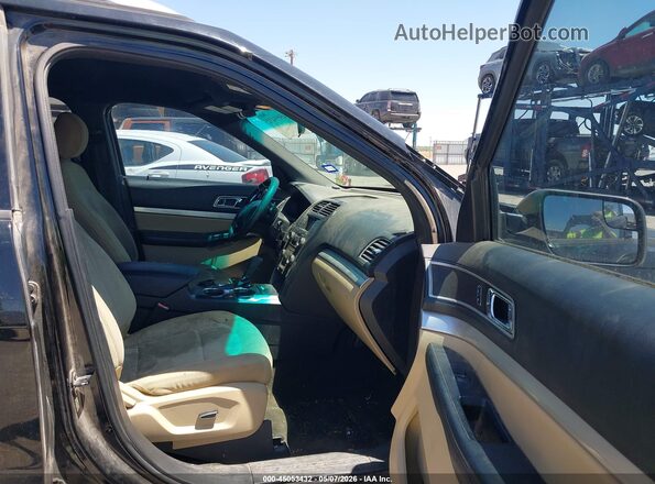 1FM5K7D82GGA96249 2016 FORD FORD EXPLORER Черный Вид салона спереди