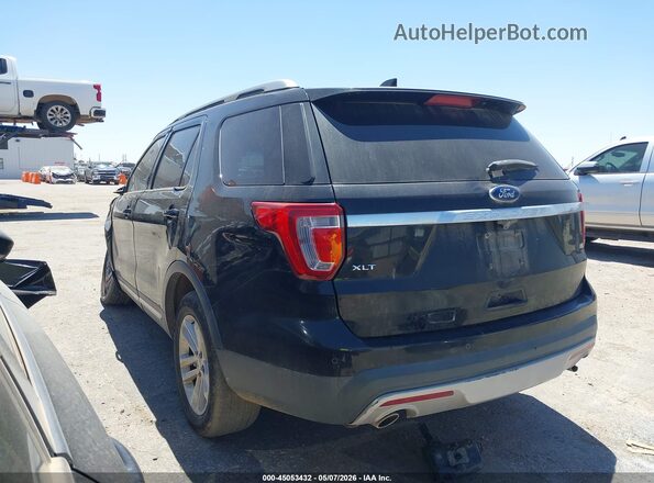1FM5K7D82GGA96249 2016 FORD FORD EXPLORER Черный Задняя левая четверть