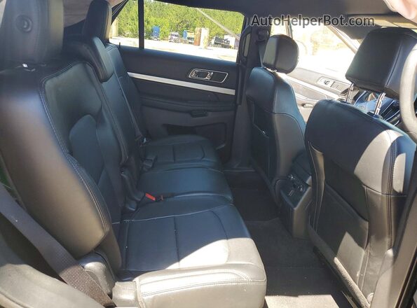1FM5K7D82HGC29870 2017 FORD EXPLORER Black Вид задніх сидінь