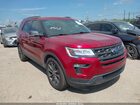 2018 Ford Explorer Xlt Red vin: 1FM5K7D82JGA13541
