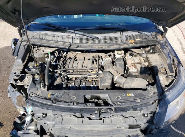 1FM5K7D82JGA91317 2018 FORD EXPLORER Серый Вид подкапотного пространства