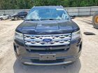 2019 Ford Explorer Xlt Черный vin: 1FM5K7D82KGA37484