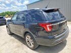 2019 Ford Explorer Xlt Черный vin: 1FM5K7D82KGA37484