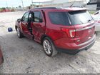 2019 Ford Explorer Xlt Red vin: 1FM5K7D82KGA44645
