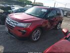 2019 Ford Explorer Xlt Red vin: 1FM5K7D82KGA44645