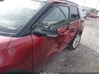 2019 Ford Explorer Xlt Red vin: 1FM5K7D82KGA44645