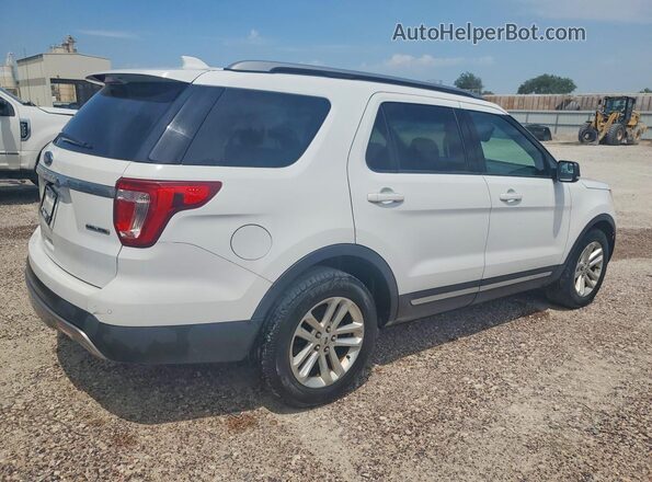 1FM5K7D83GGC60642 2016 FORD EXPLORER Белый Задняя правая четверть