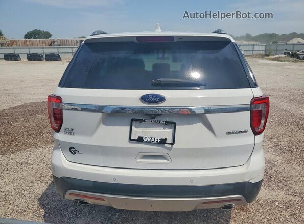 1FM5K7D83GGC60642 2016 FORD EXPLORER Белый Вид сзади