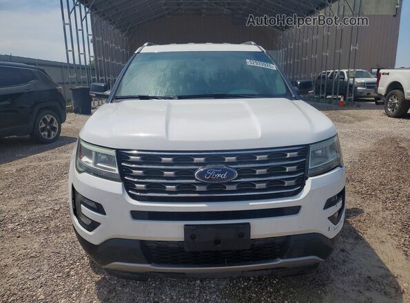 1FM5K7D83GGC60642 2016 FORD EXPLORER Белый Вид спереди