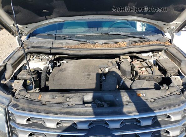 1FM5K7D83GGC60642 2016 FORD EXPLORER Белый Вид подкапотного пространства