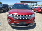 2017 Ford Explorer Xlt Red vin: 1FM5K7D83HGA43349