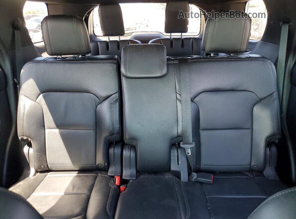 1FM5K7D83HGA43349 2017 FORD EXPLORER Red Вид задніх сидінь