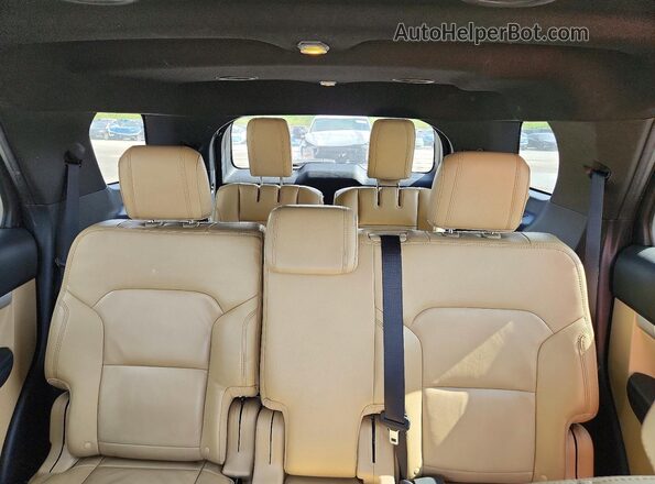 1FM5K7D83HGC75062 2017 FORD EXPLORER Синий Вид задних сидений