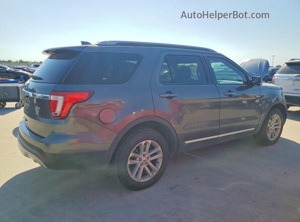 1FM5K7D83HGD53789 2017 FORD EXPLORER Gold Trasero derecho