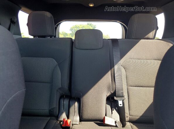 1FM5K7D83HGD53789 2017 FORD EXPLORER Gold Vista de los asientos traseros