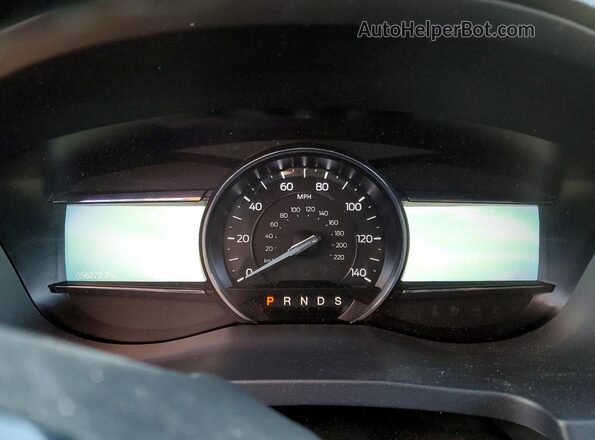 1FM5K7D83JGA56544 2018 FORD EXPLORER Белый Вид щитка приборов