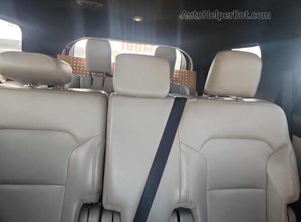 1FM5K7D83KGA37333 2019 FORD EXPLORER White Widok tylnych siedzeń