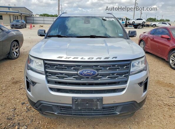 1FM5K7D83KGA60031 2019 FORD EXPLORER Серебряный Вид спереди
