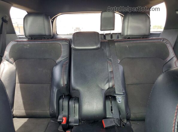 1FM5K7D83KGA60031 2019 FORD EXPLORER Серебряный Вид задних сидений